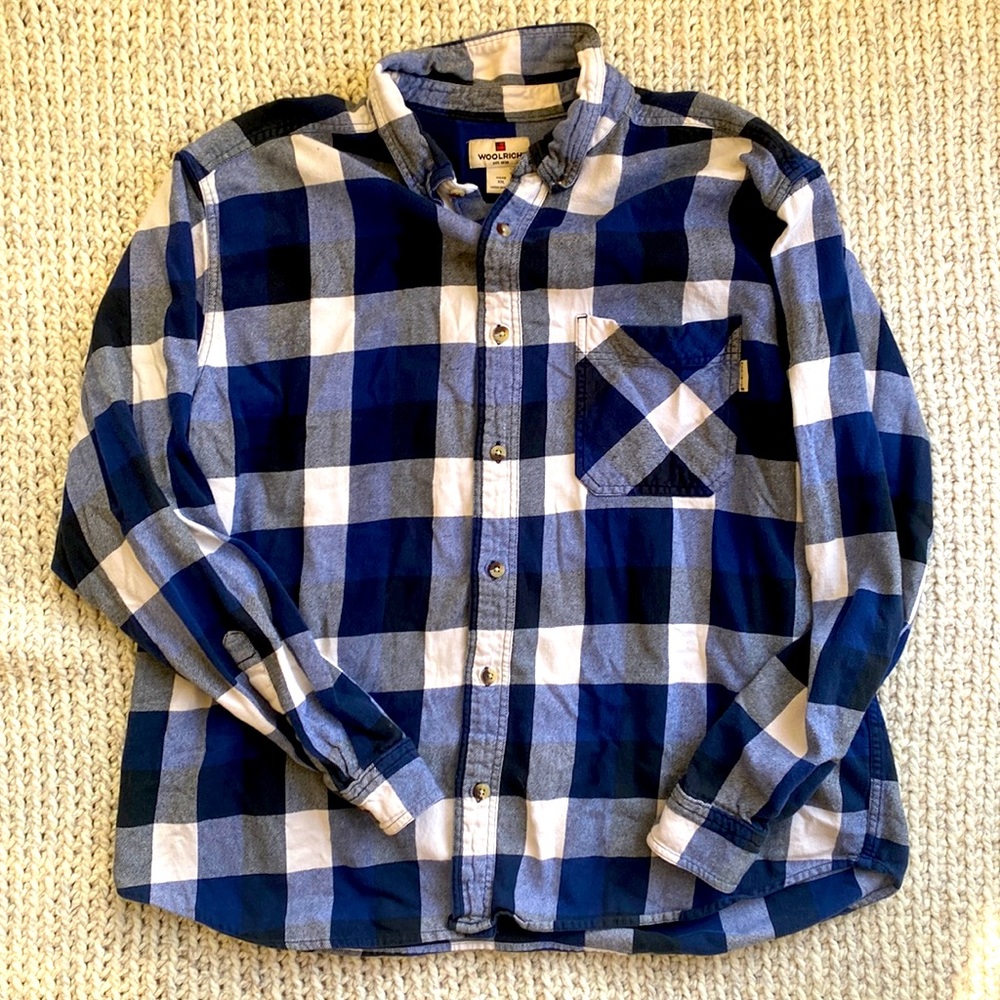 Mens Woolrich Flannel 2XL